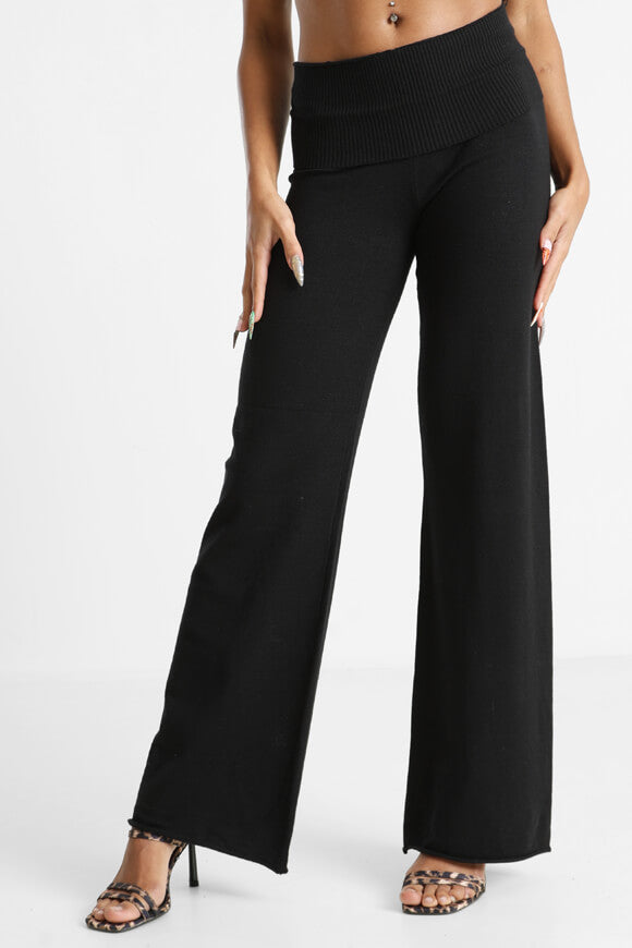 Strickhose - Schwarz