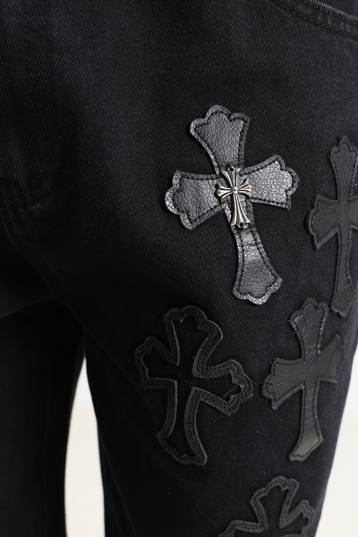 Loose Fit Jeans - Schwarz
