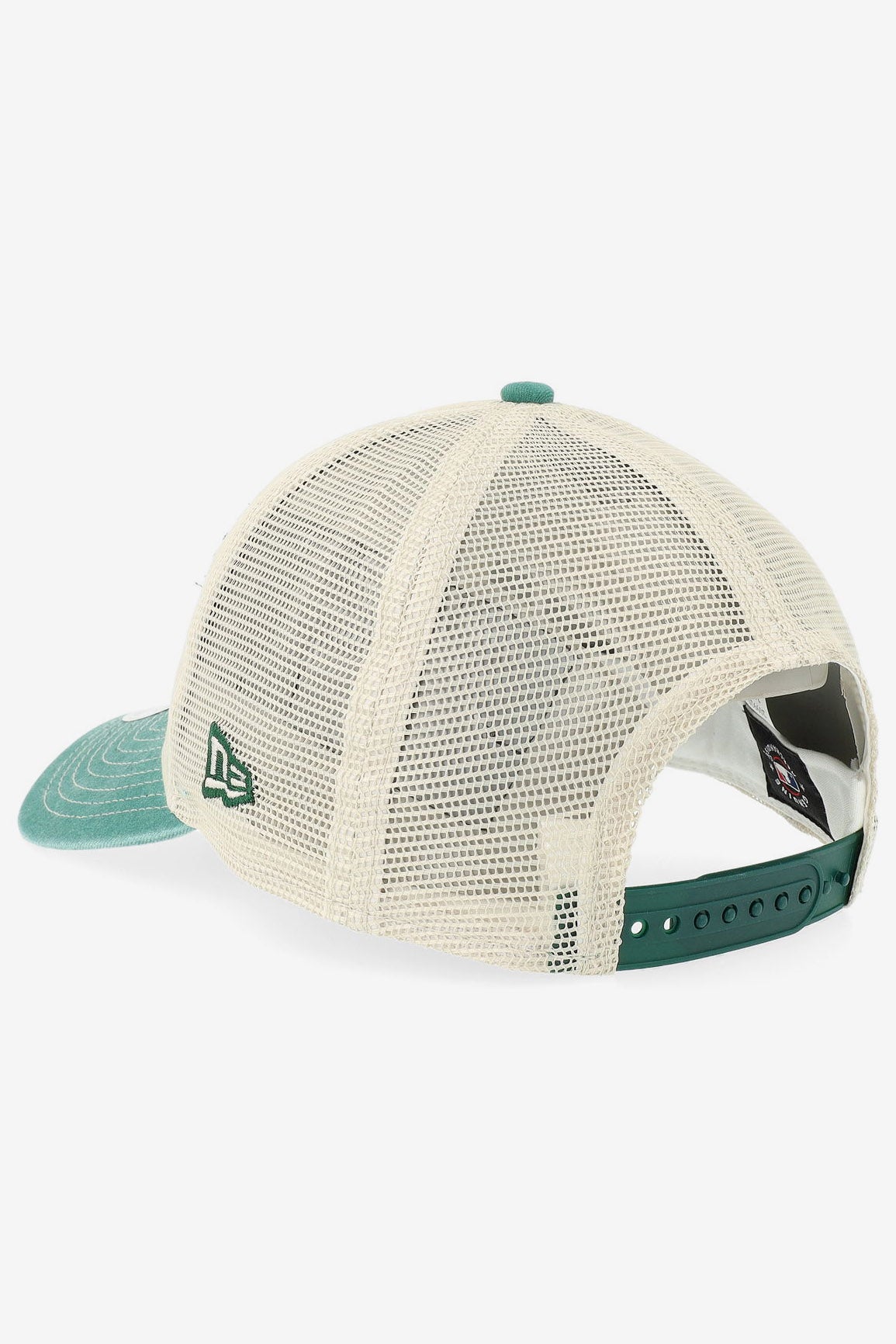 Cappellino trucker / snapback - Beige + Green