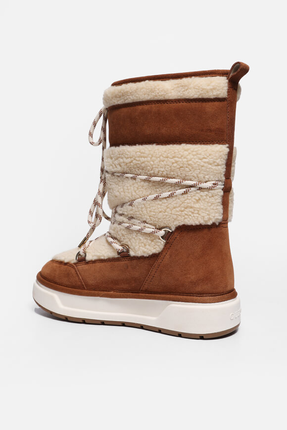 Undelo Plateau Winterstiefel - Ivory