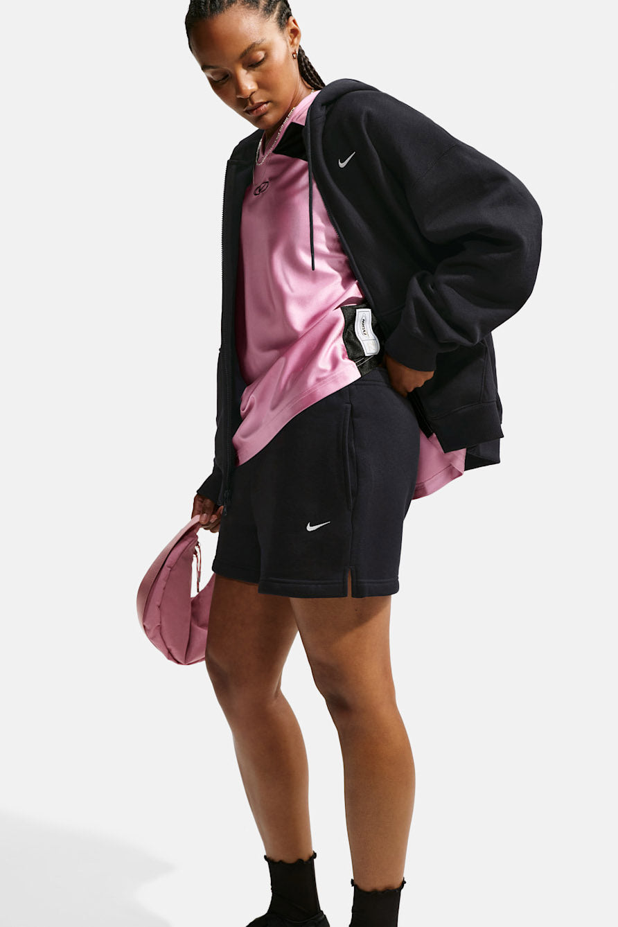 Short in felpa - Black