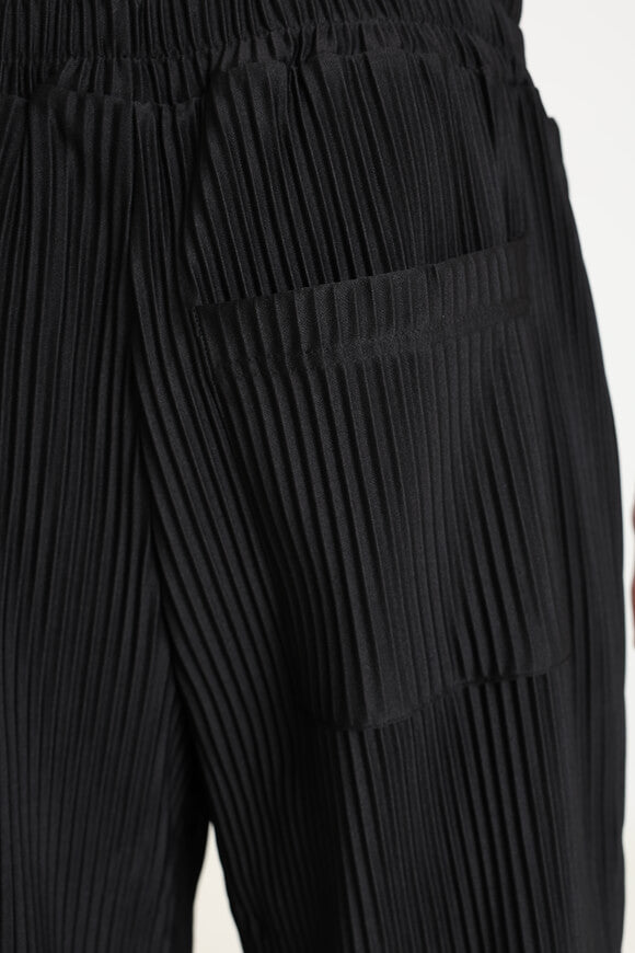Pleated pants - Black