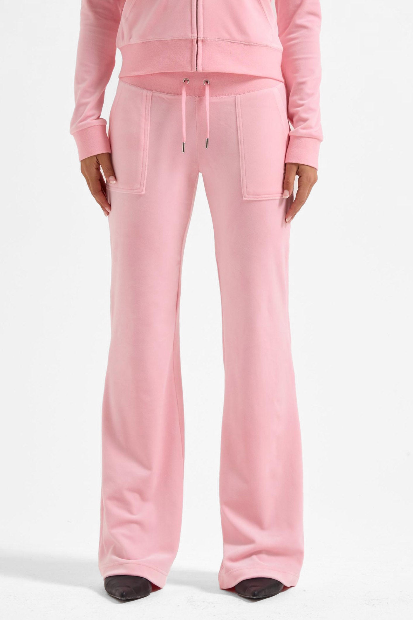 Layla corduroy flare trousers - Juicy Pink