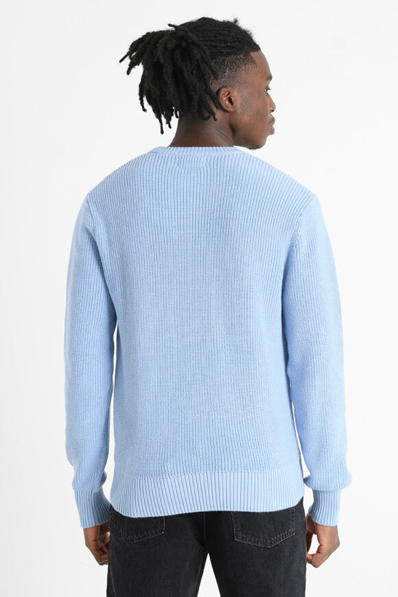 Knitted sweater - Fresh Zendy Blue