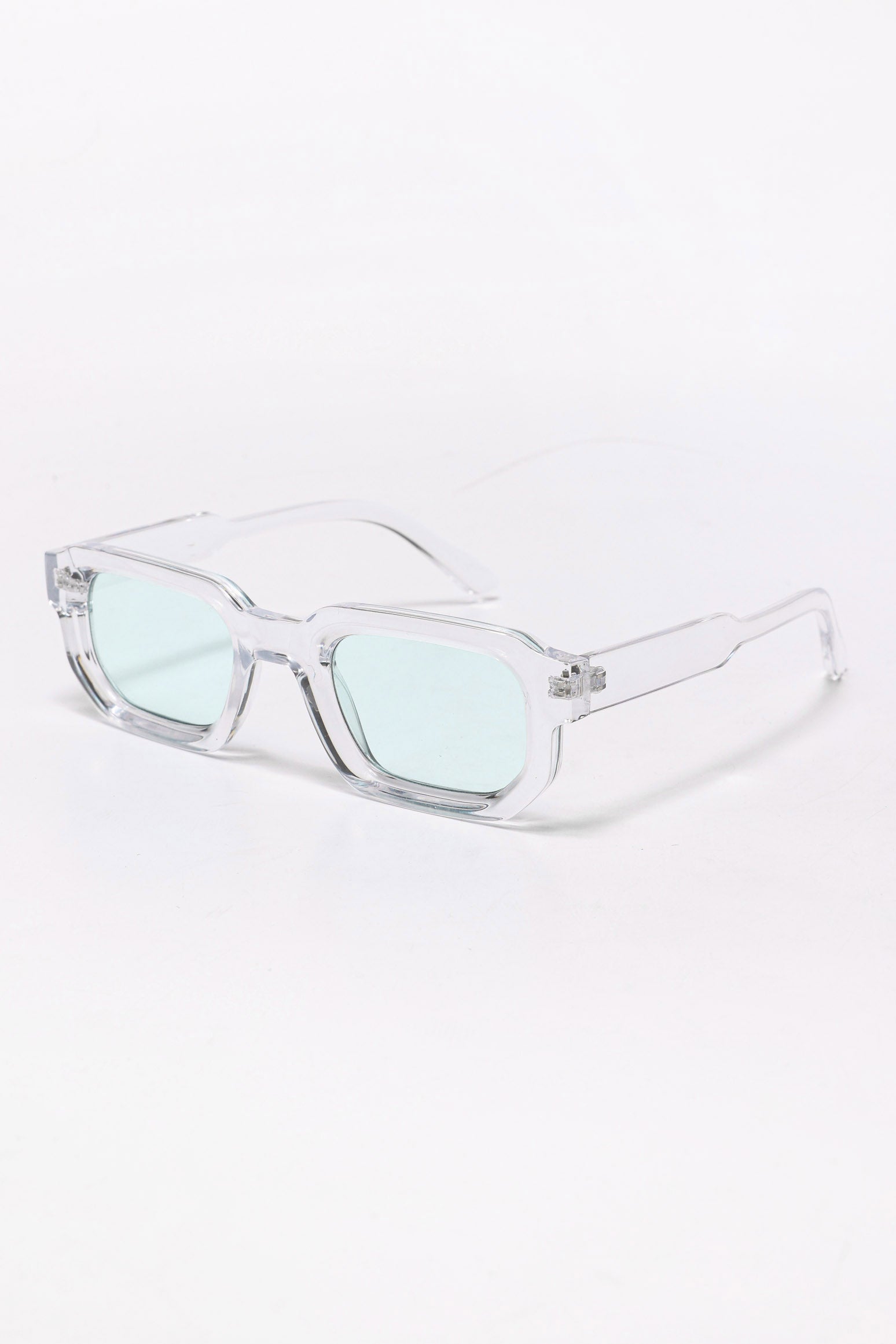 Brille - Clear + Green