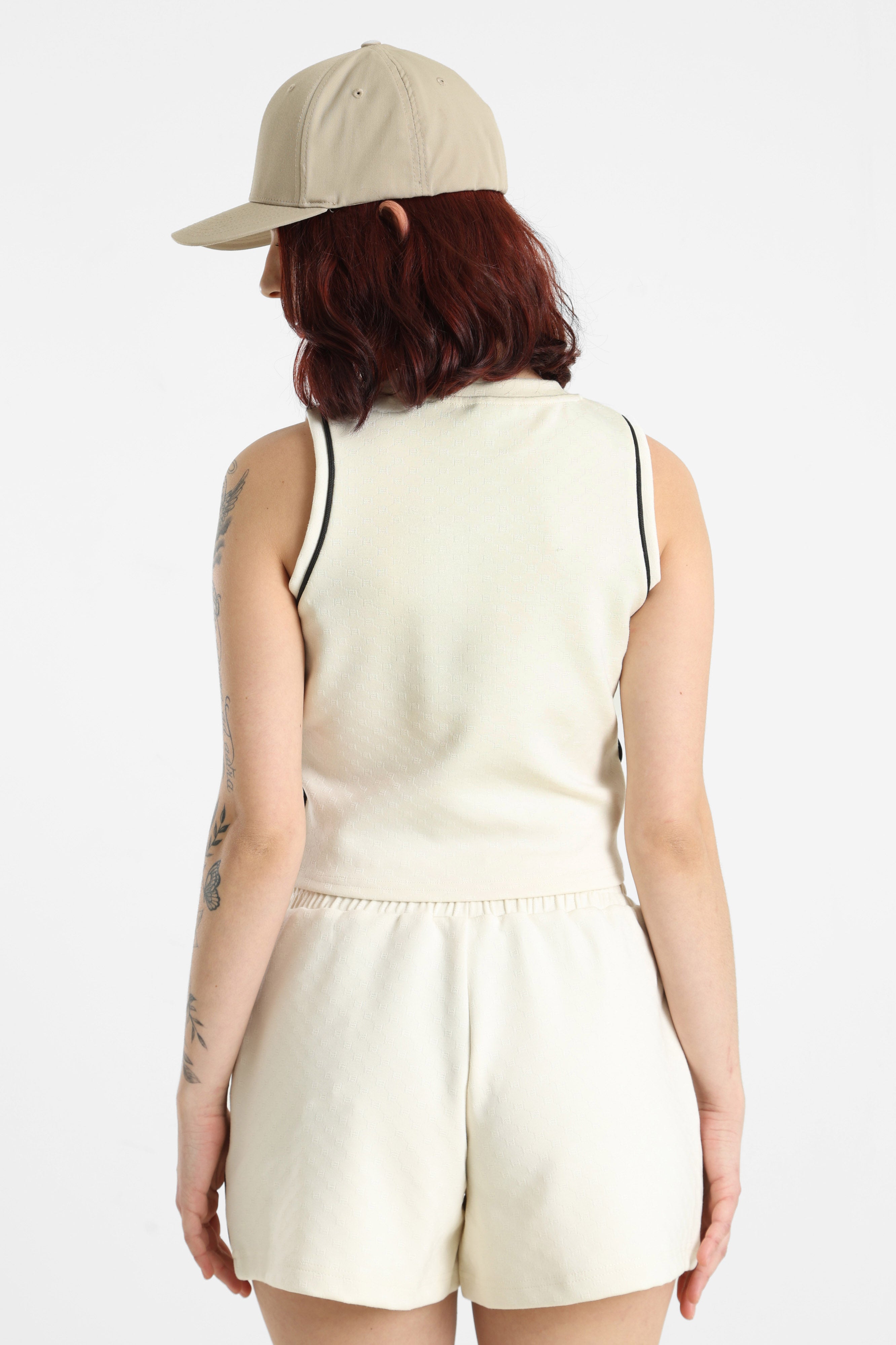 Crop Tanktop - Pearl White