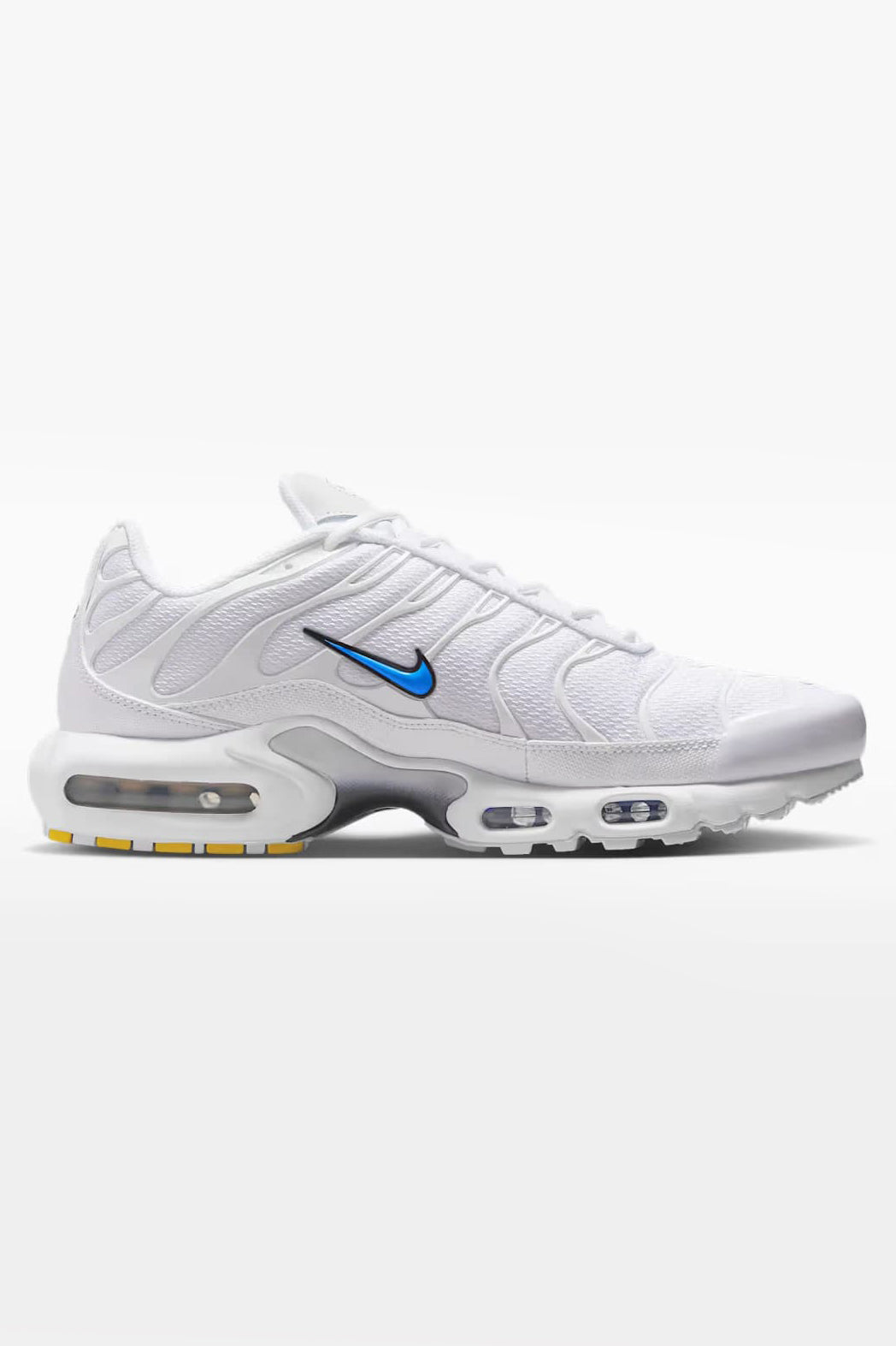 Air Max Plus Sneaker - White + Blue Crystal + Black