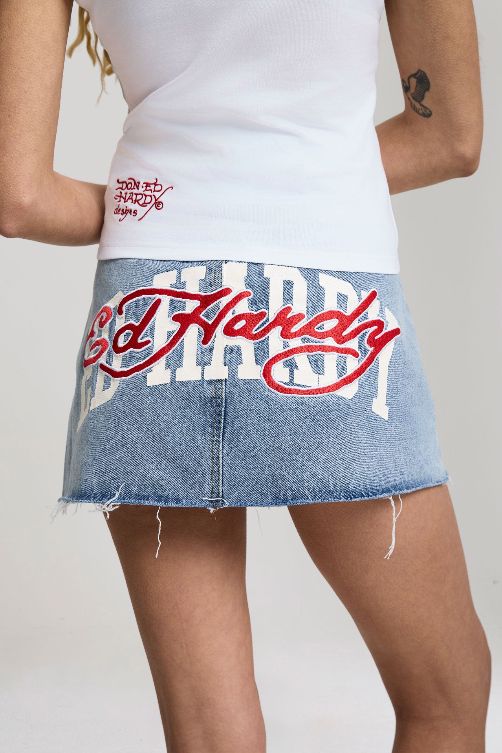 Mini jupe en jean - Medium Blue