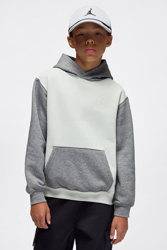 Brooklyn Fleece Kapuzensweatshirt - Light Silver