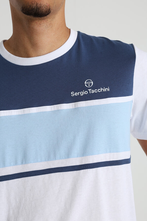 Arpa T-Shirt - White + Blue Bell