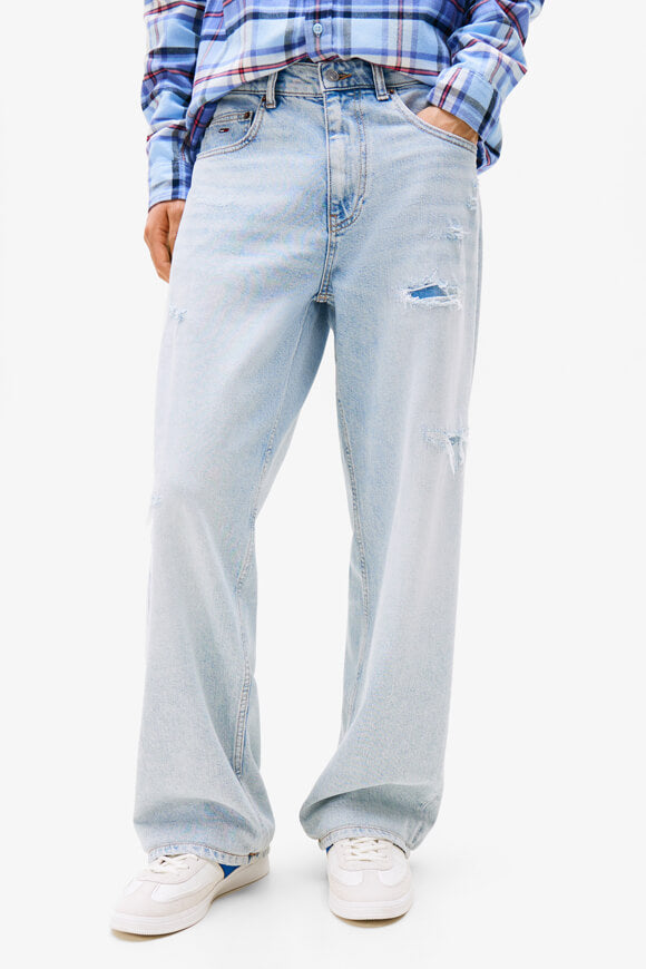 Jaimie Relaxed Straight Fit Jeans L32 - Light Blue Denim