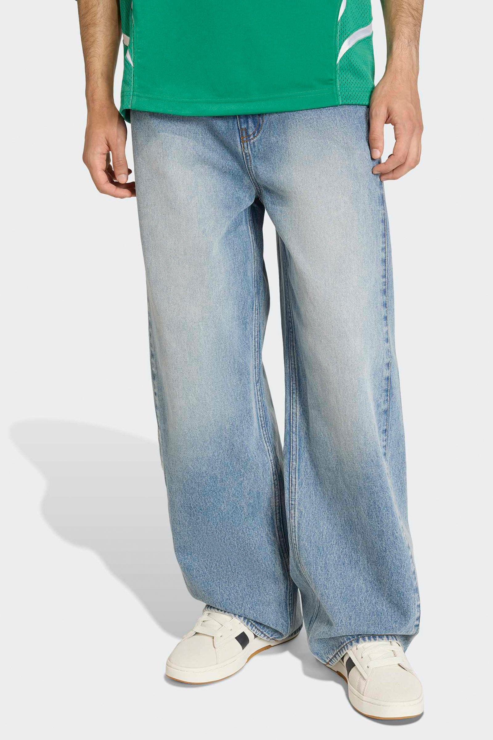 Loose Fit Jeans - Indigo Denim