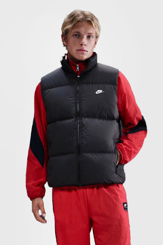 Sportswear Club gilet doudoune matelassé - Black