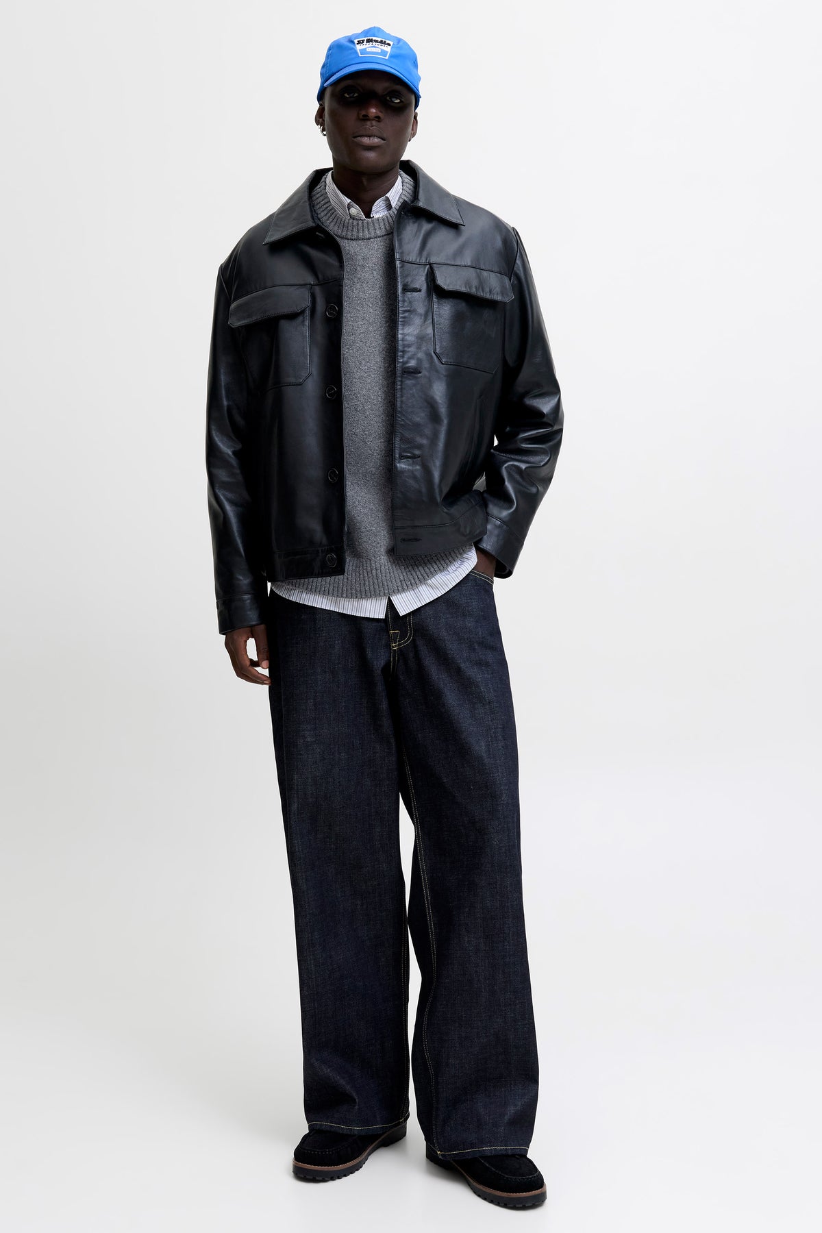 JORNORREBRO pull en tricot - Grey Melange