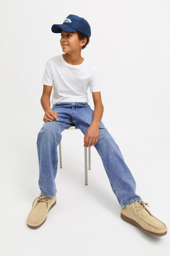 Chris Relaxed Fit Jeans - Blue Denim