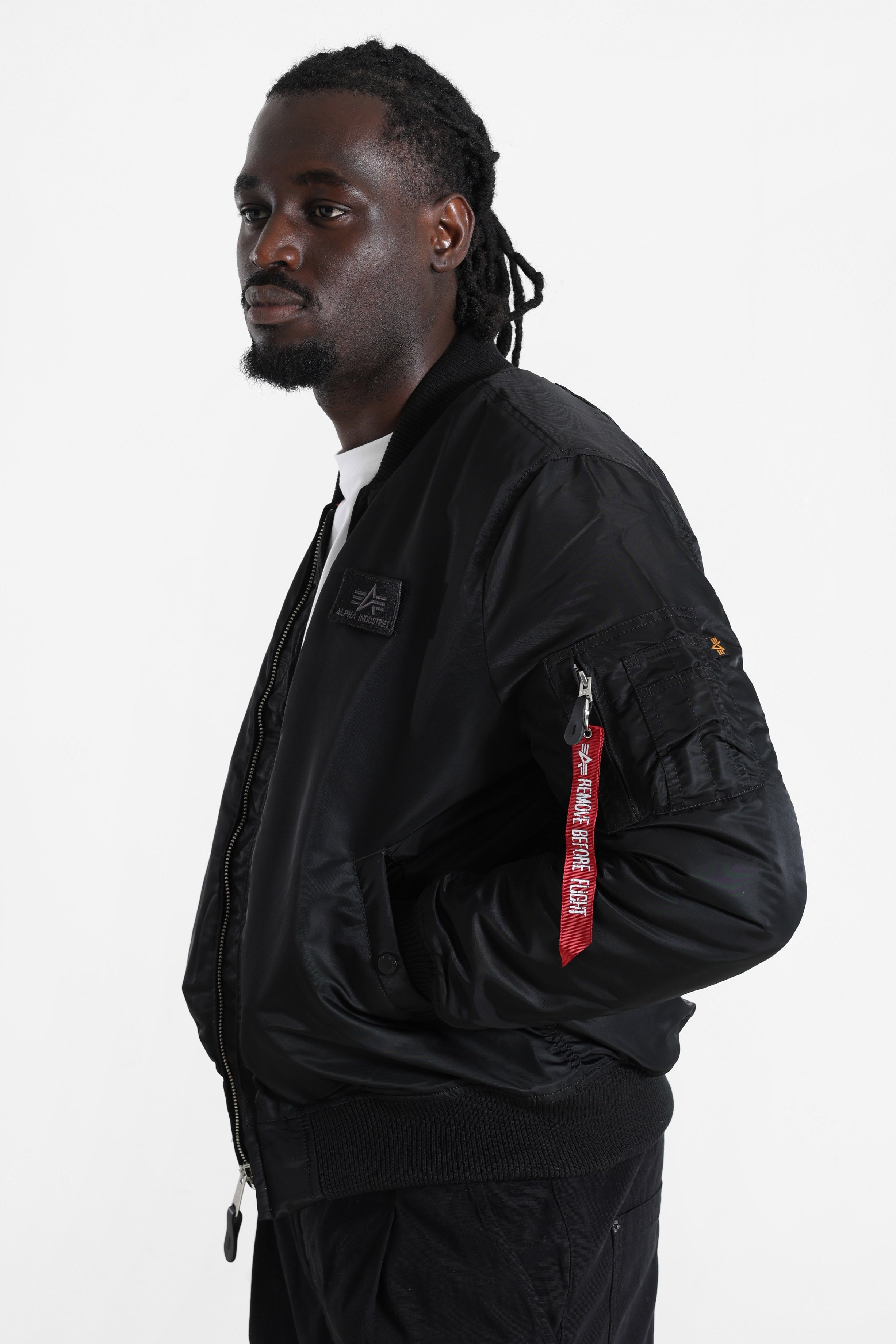 Veste bomber ouatée - Black