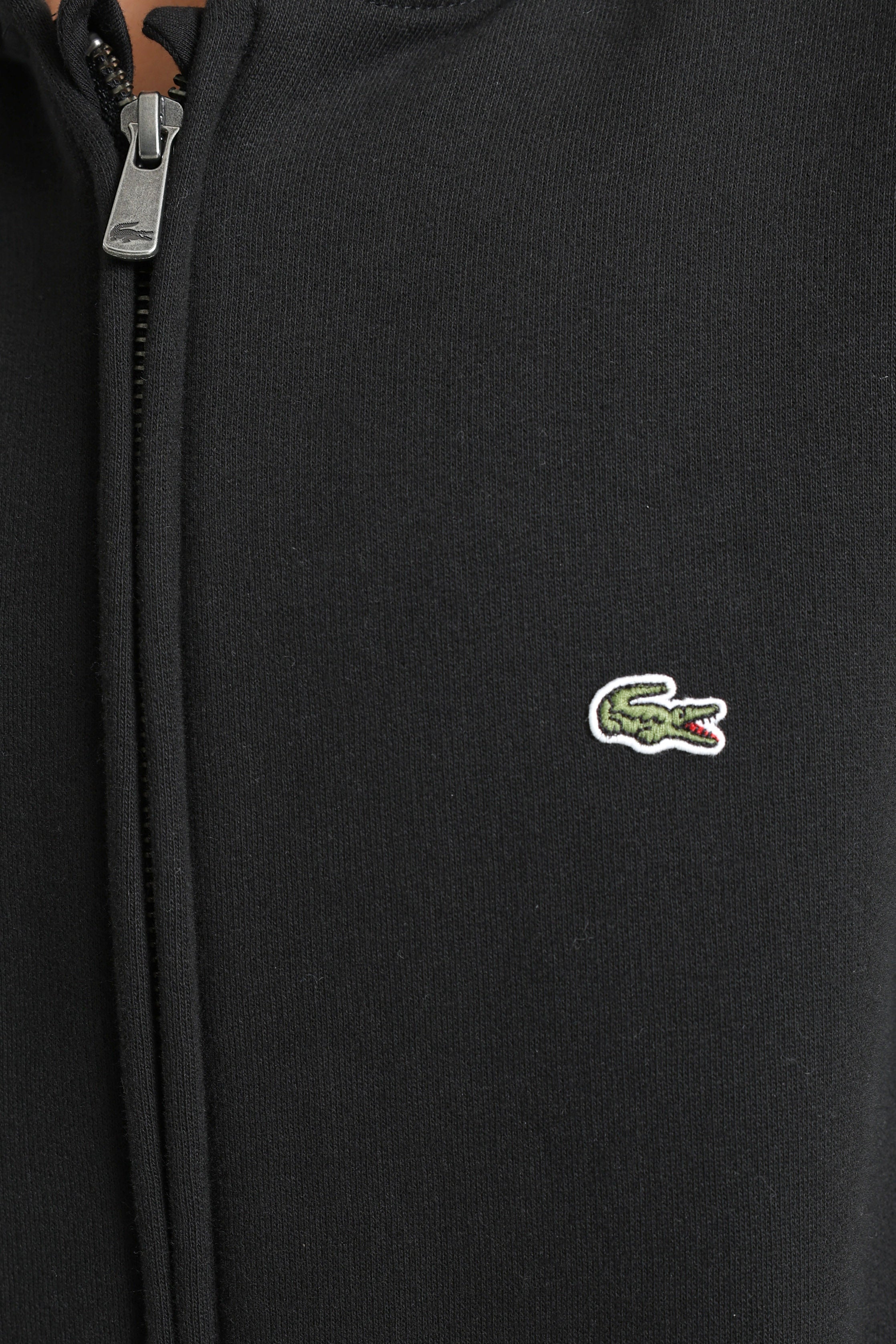 Kapuzensweatjacke - Black