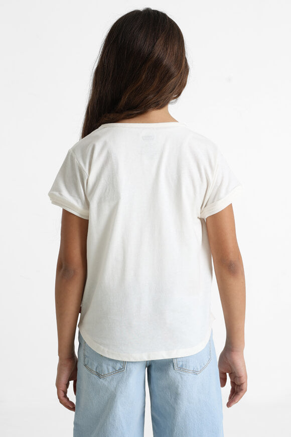 T-shirt à double col - Gardenia