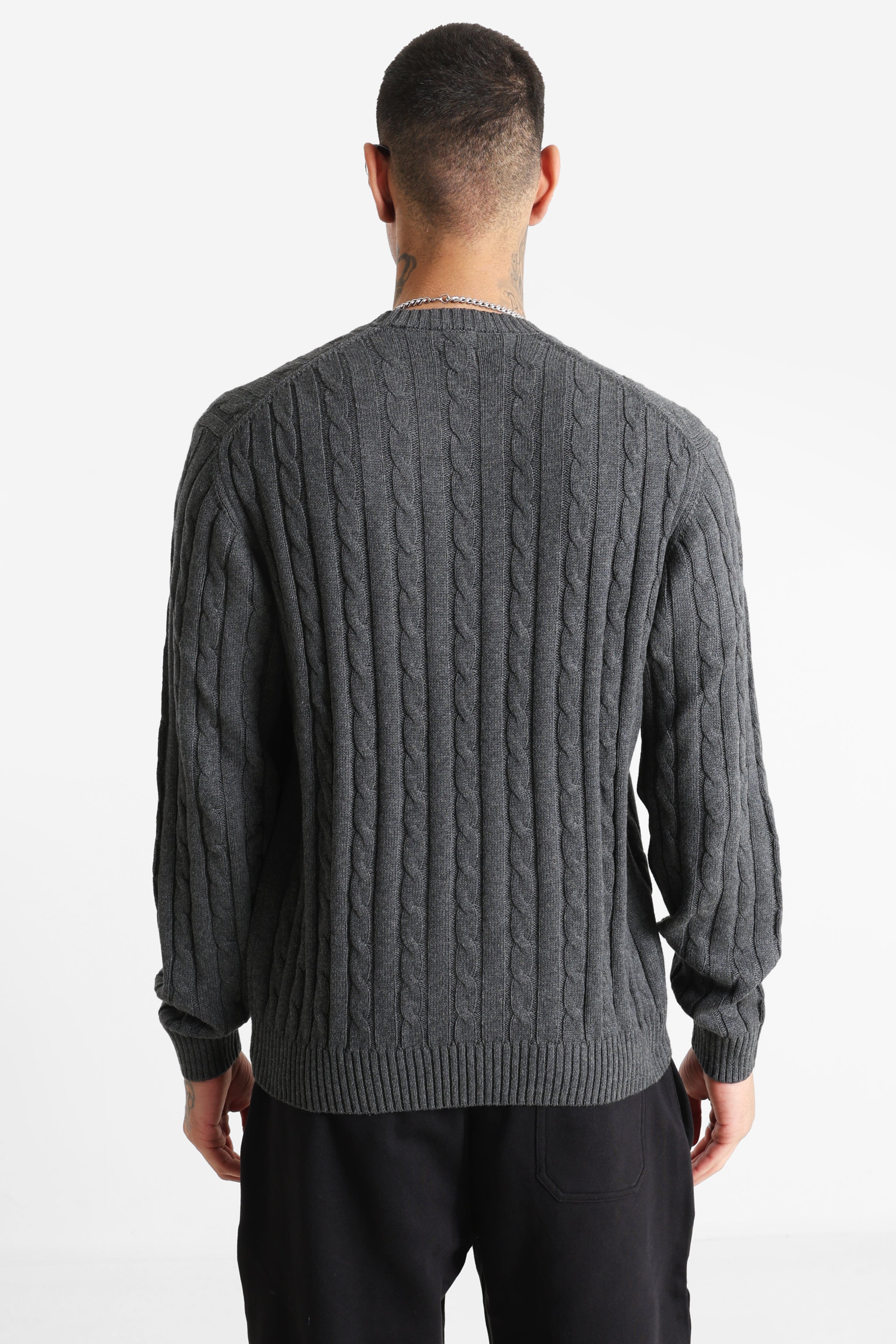 Bert pull en tricot - Grey