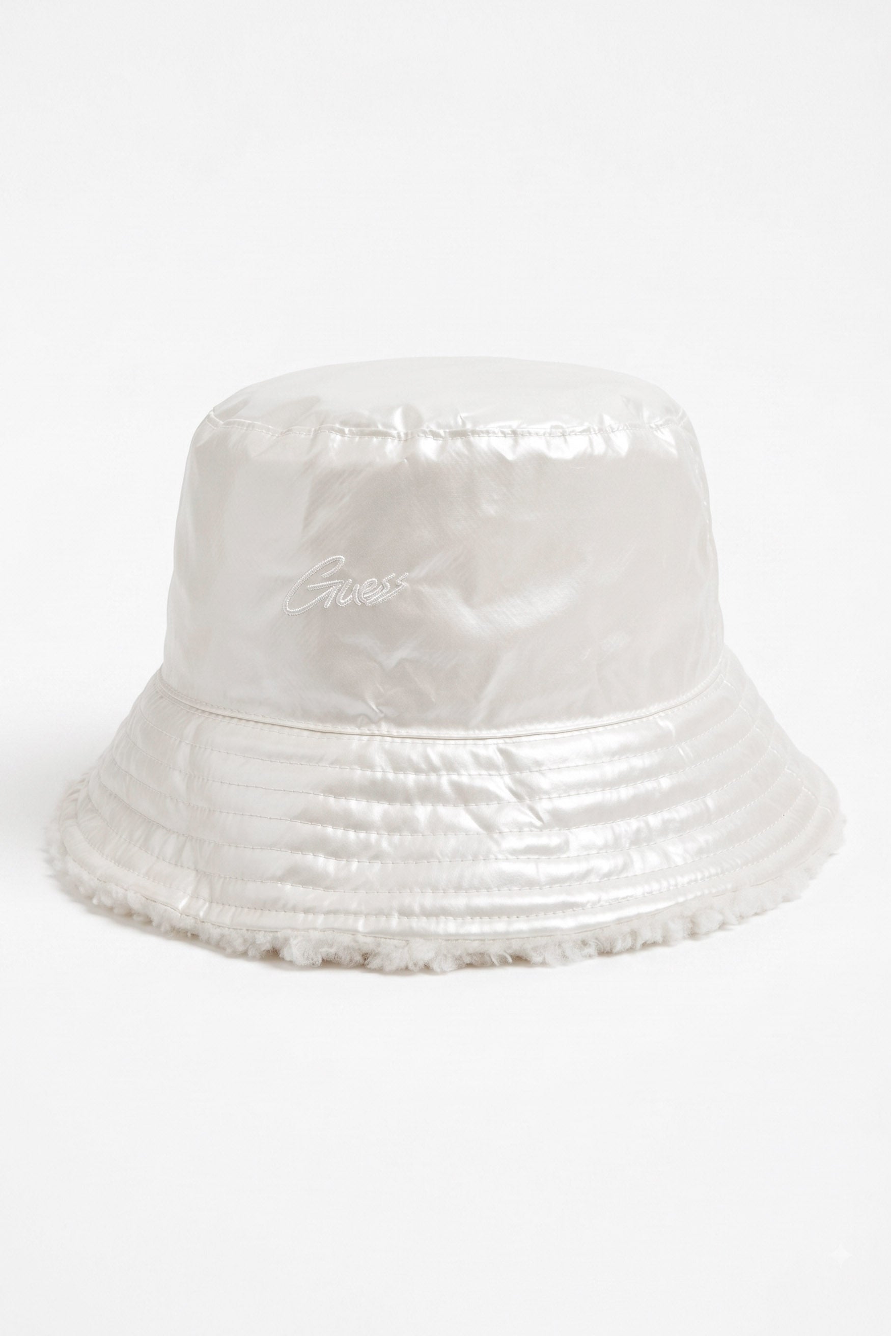 Reversible bucket hat - Cream White