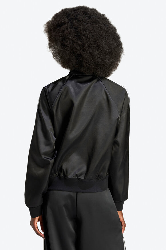 Bomber en satin - Noir