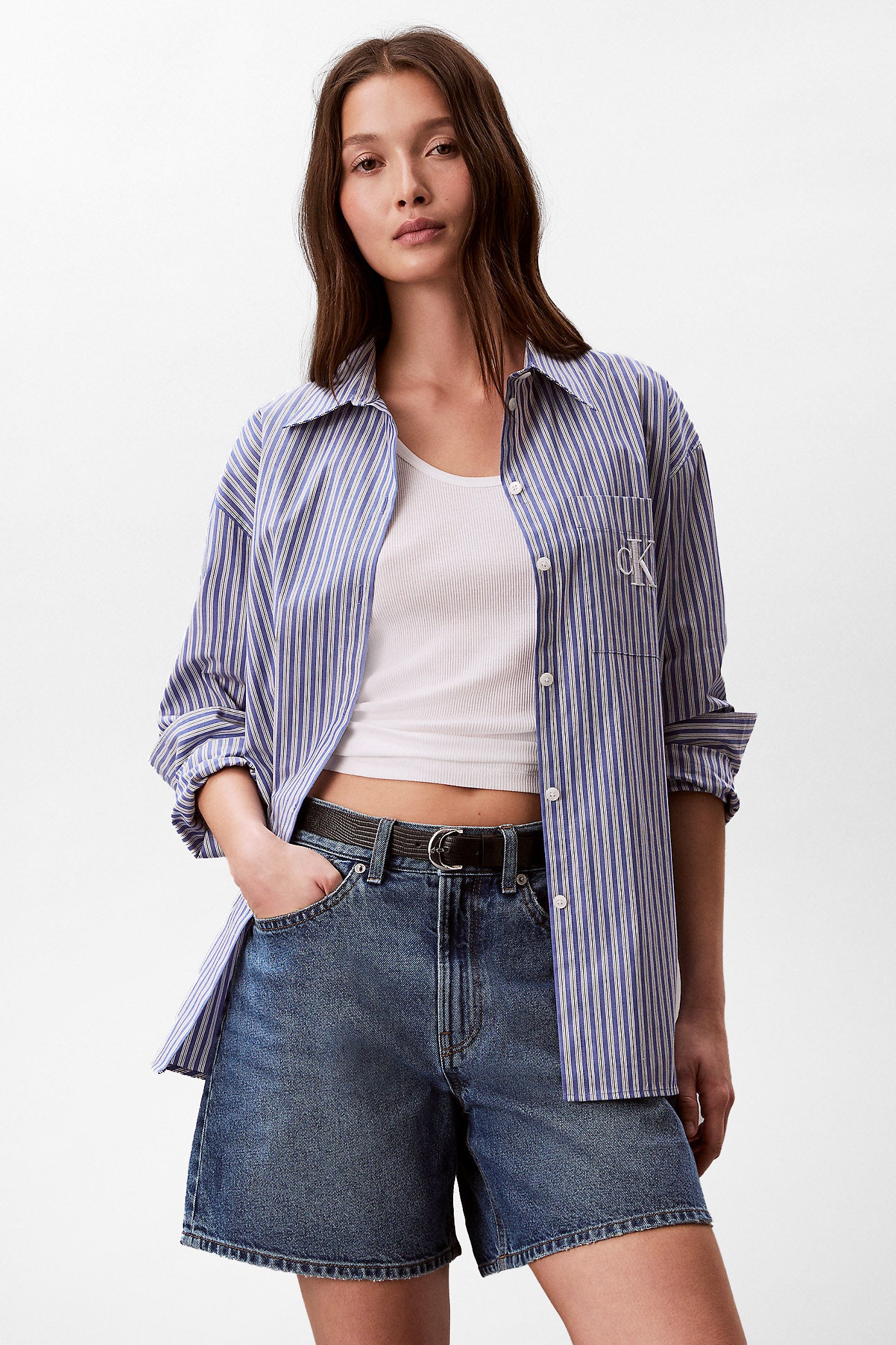 Jeans Bermudashorts - Blue Caroline