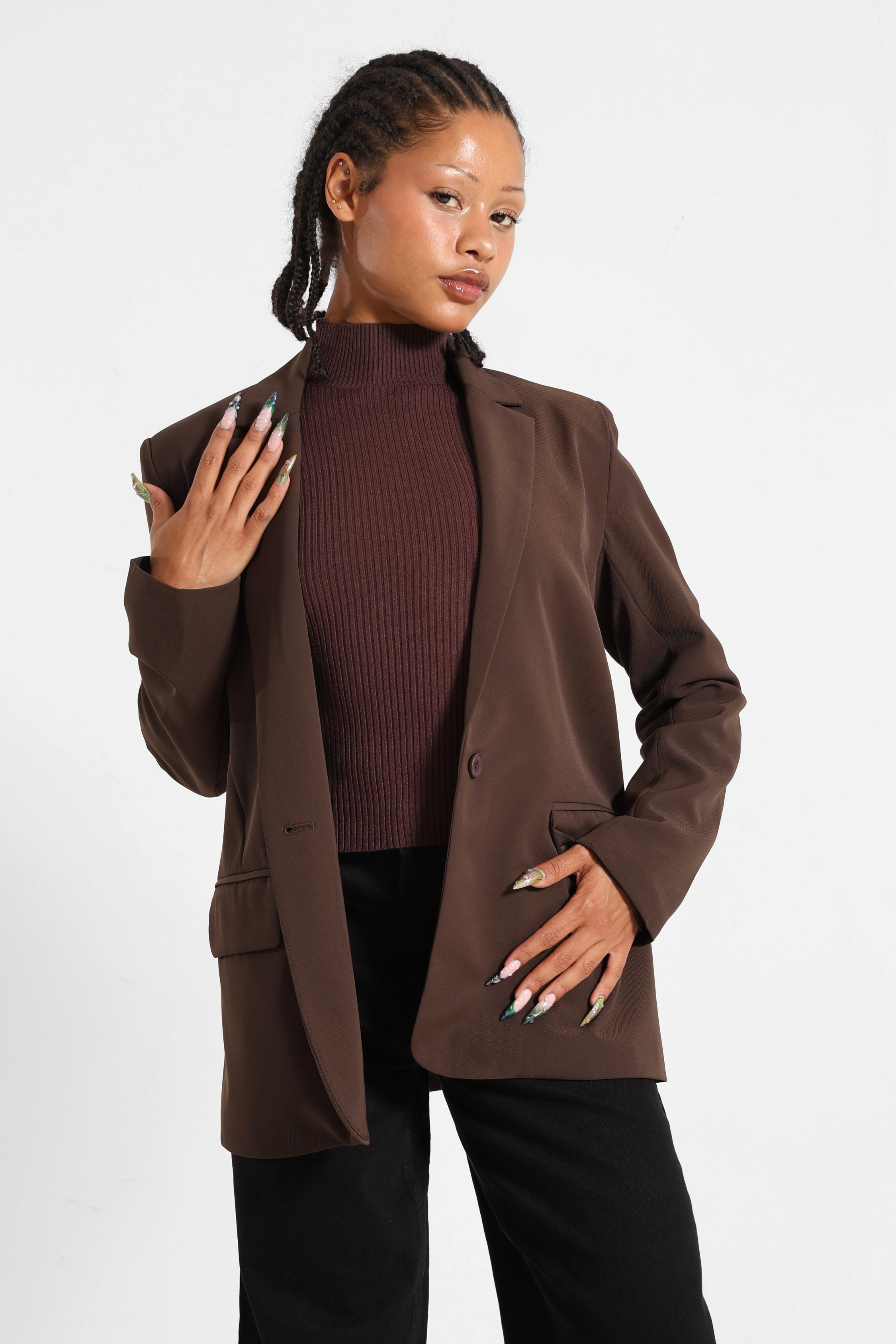 Blazer - Brun foncé