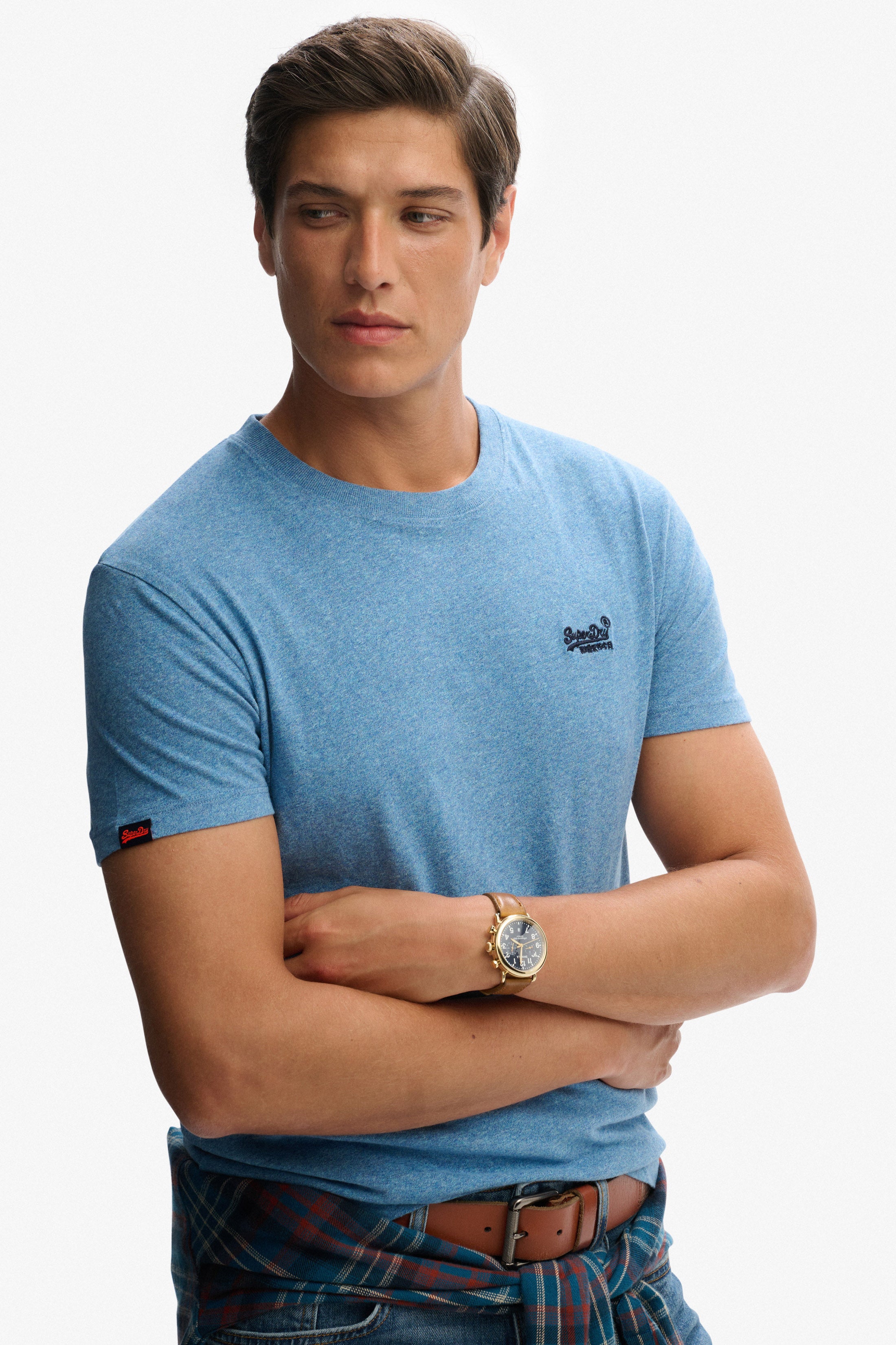 Essential t-shirt - Bright Blue Grit