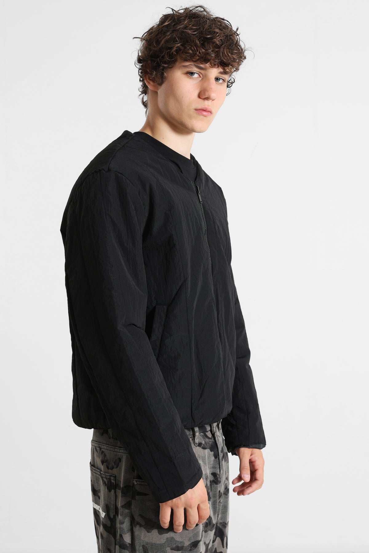 Leichte 2-in-1-Jacke - Coffee