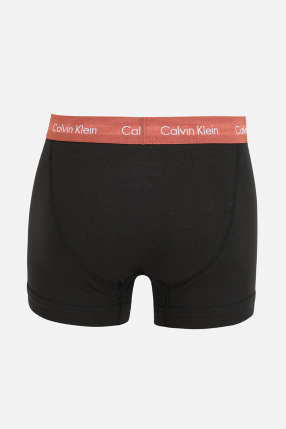 Lot de trois boxers - Noir + Blanc + Bleu + Dusty