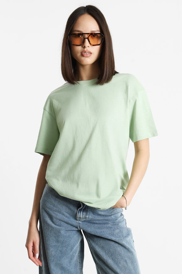 T-shirt oversize - Vert clair