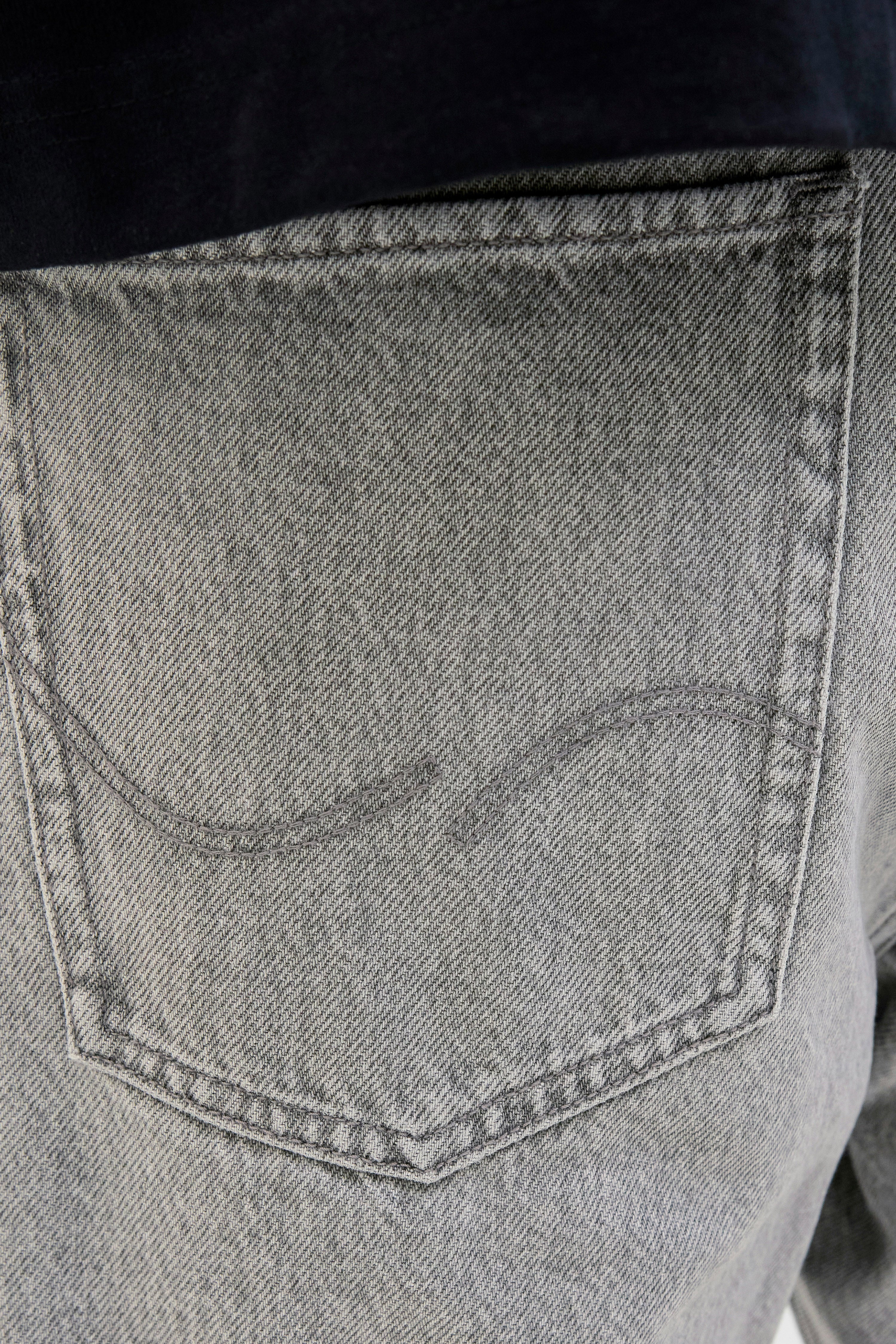 Alex Original Jeansshorts - Grey Denim