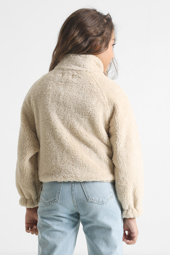 Teddy Jacke - Hellbeige