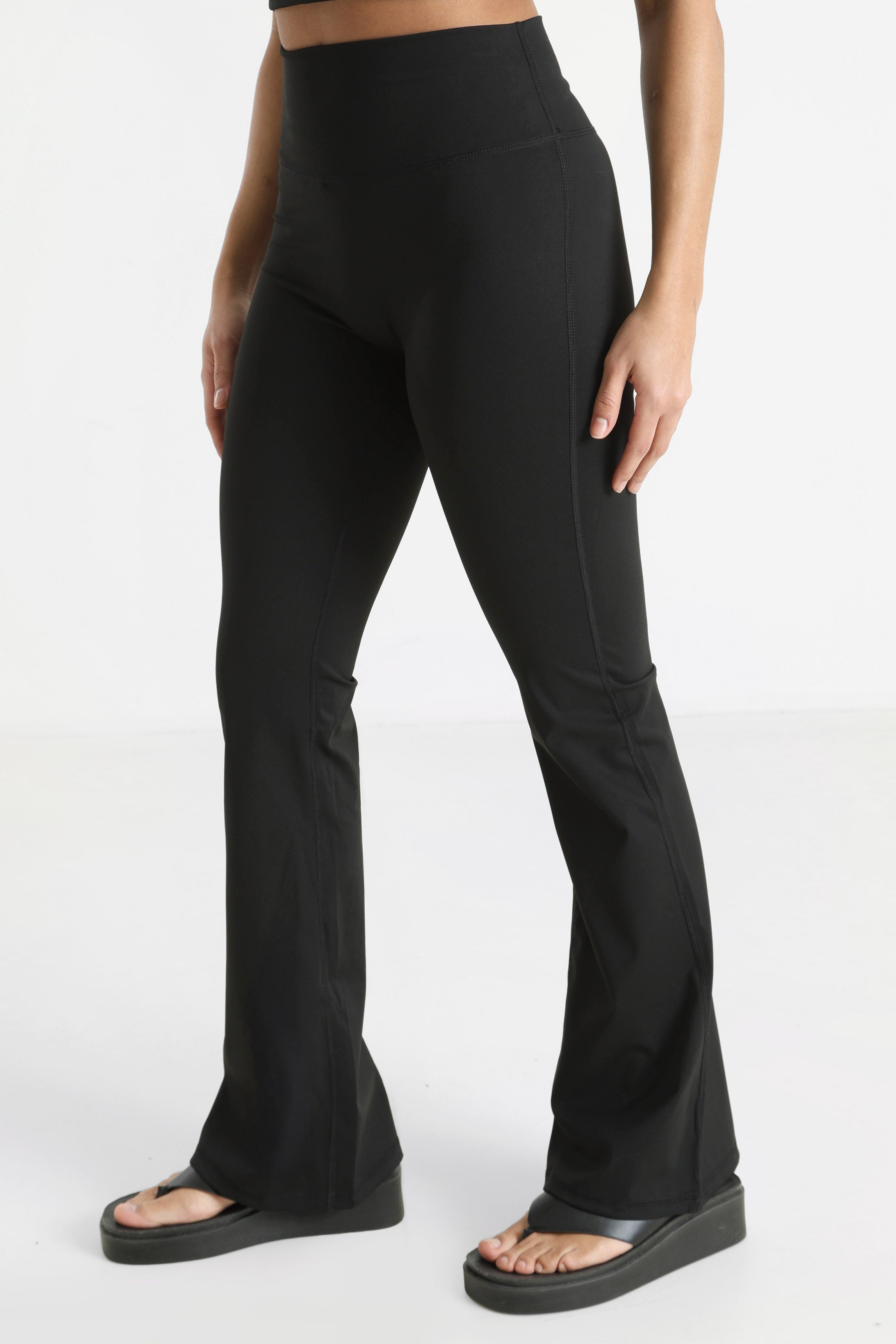 Flare Leggings - Black