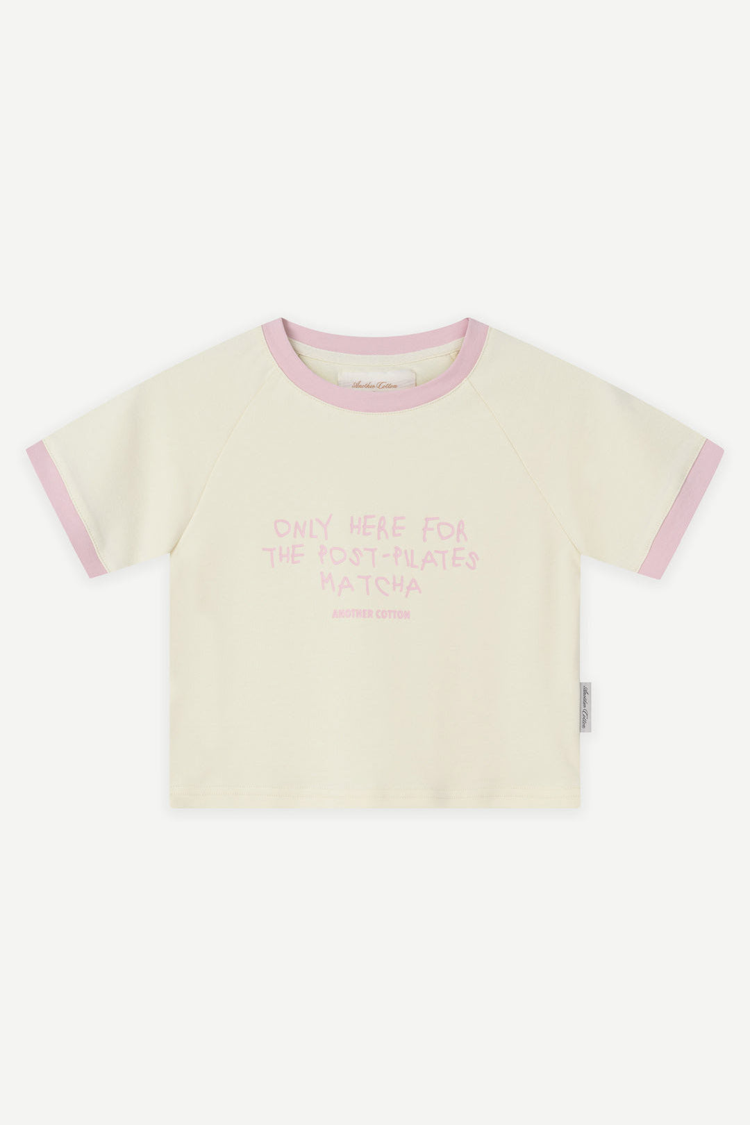 T-shirt court - Butter