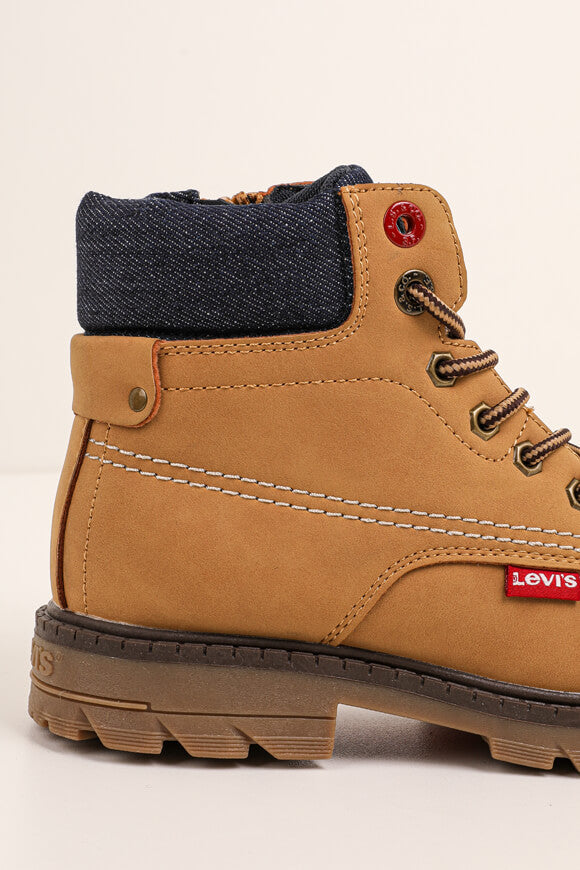 Bottines à lacets junior - Camel