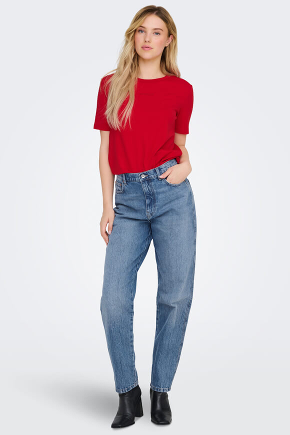 Tokyo Ankle Carrot Fit Jeans L32 - Medium Blue Denim