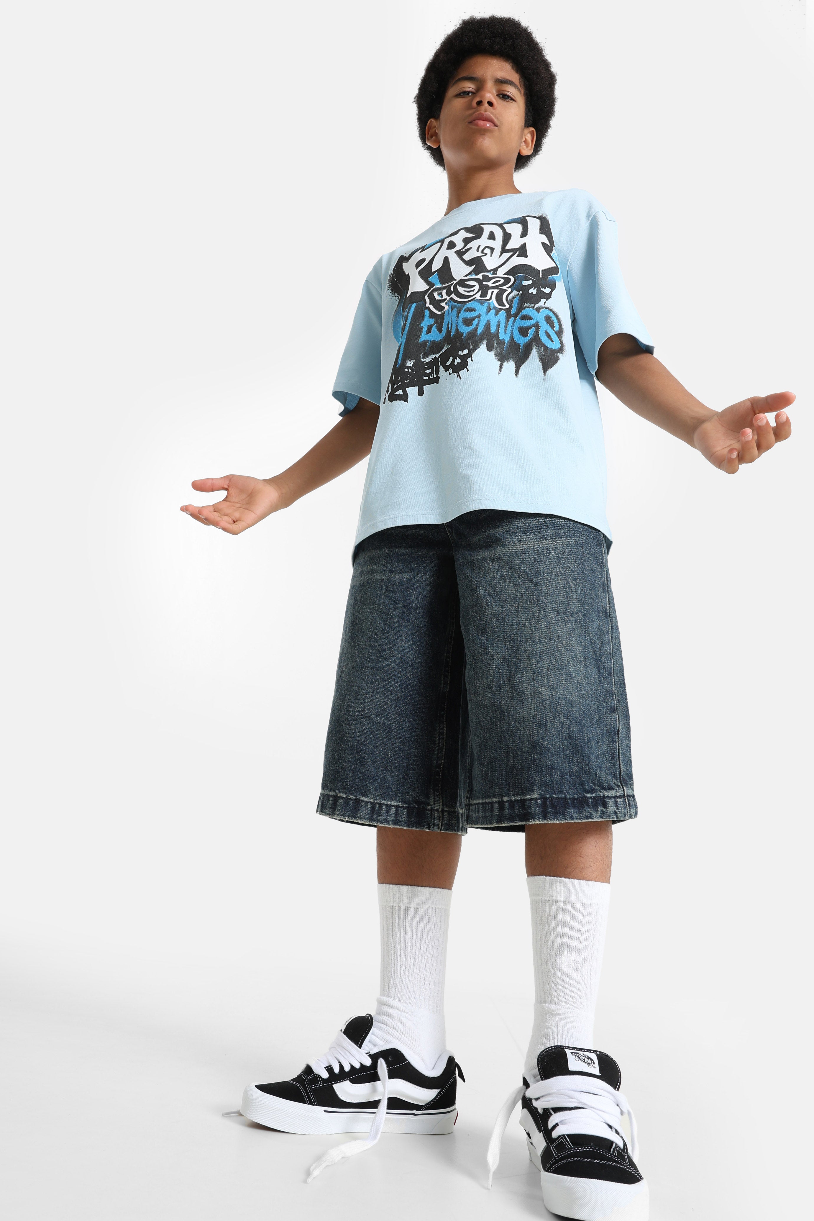 T-Shirt - Hellblau