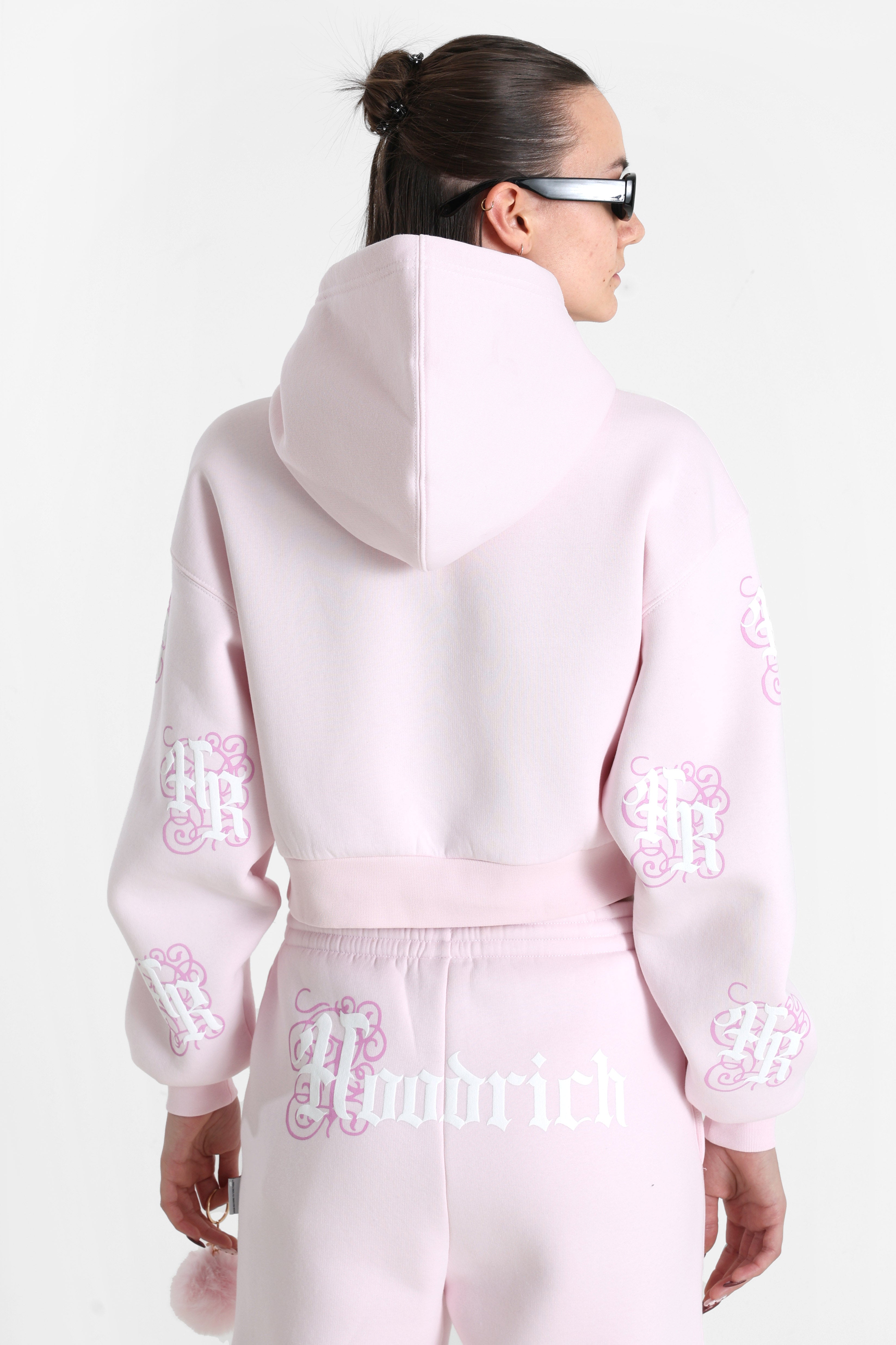 Sweatshirt court à capuchon - Festival Bloom