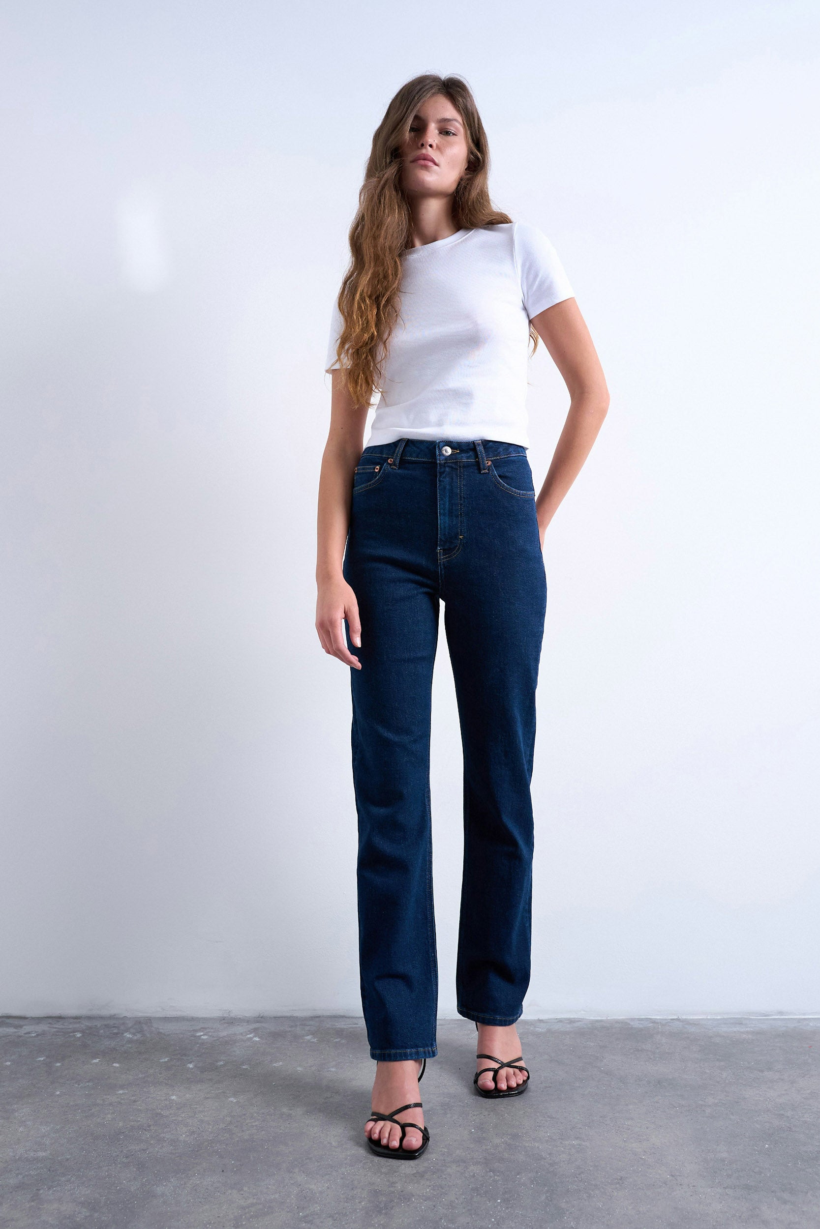TSDREE jean slim fit L32 - Dark Blue Denim