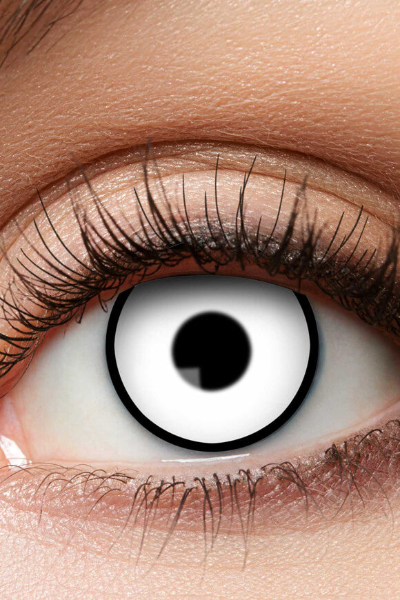 Lentilles de couleur - Blanc Manson