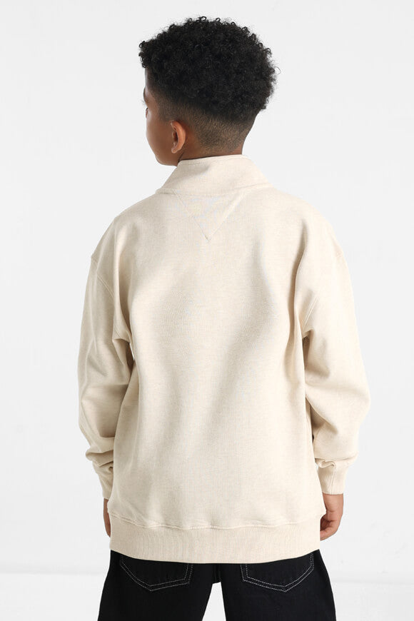 Essential Half Zip Sweatshirt - Calico Heather