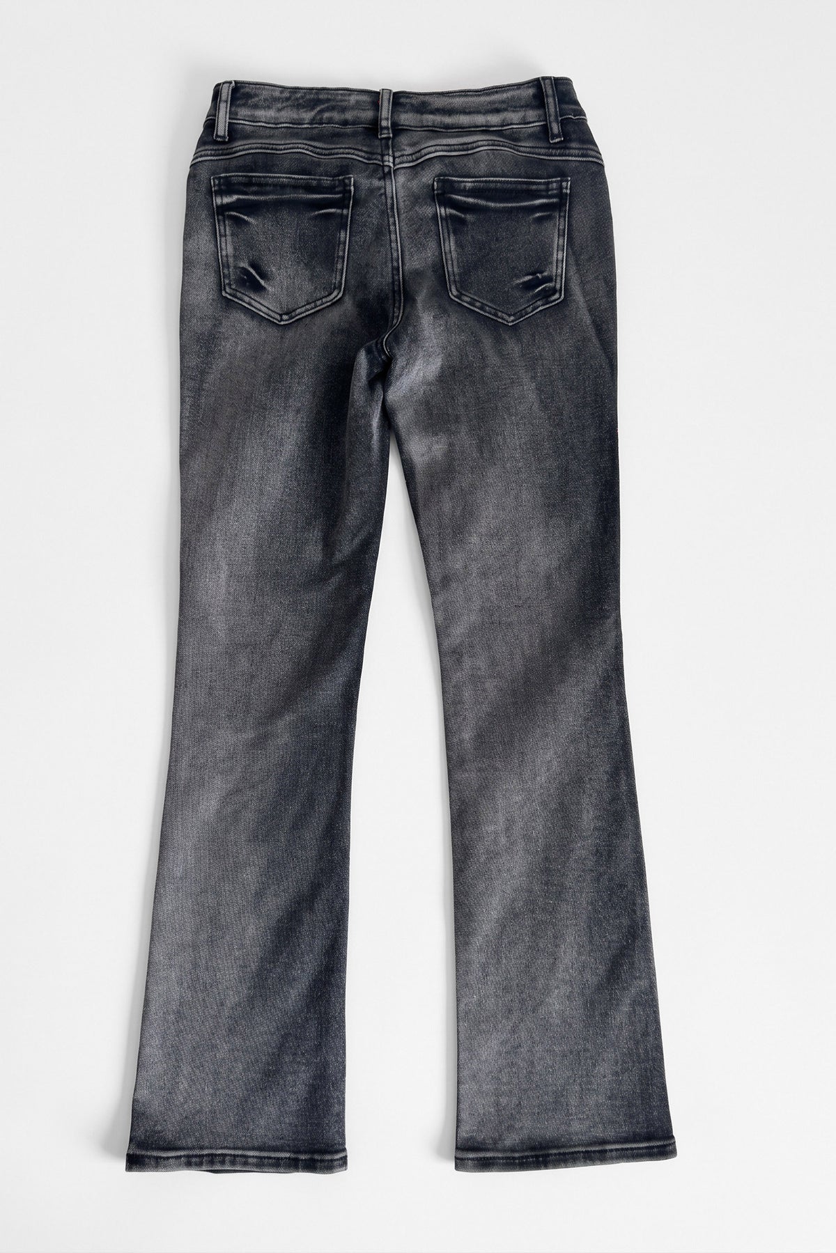 Bootcut Jeans - Gewaschen Schwarz