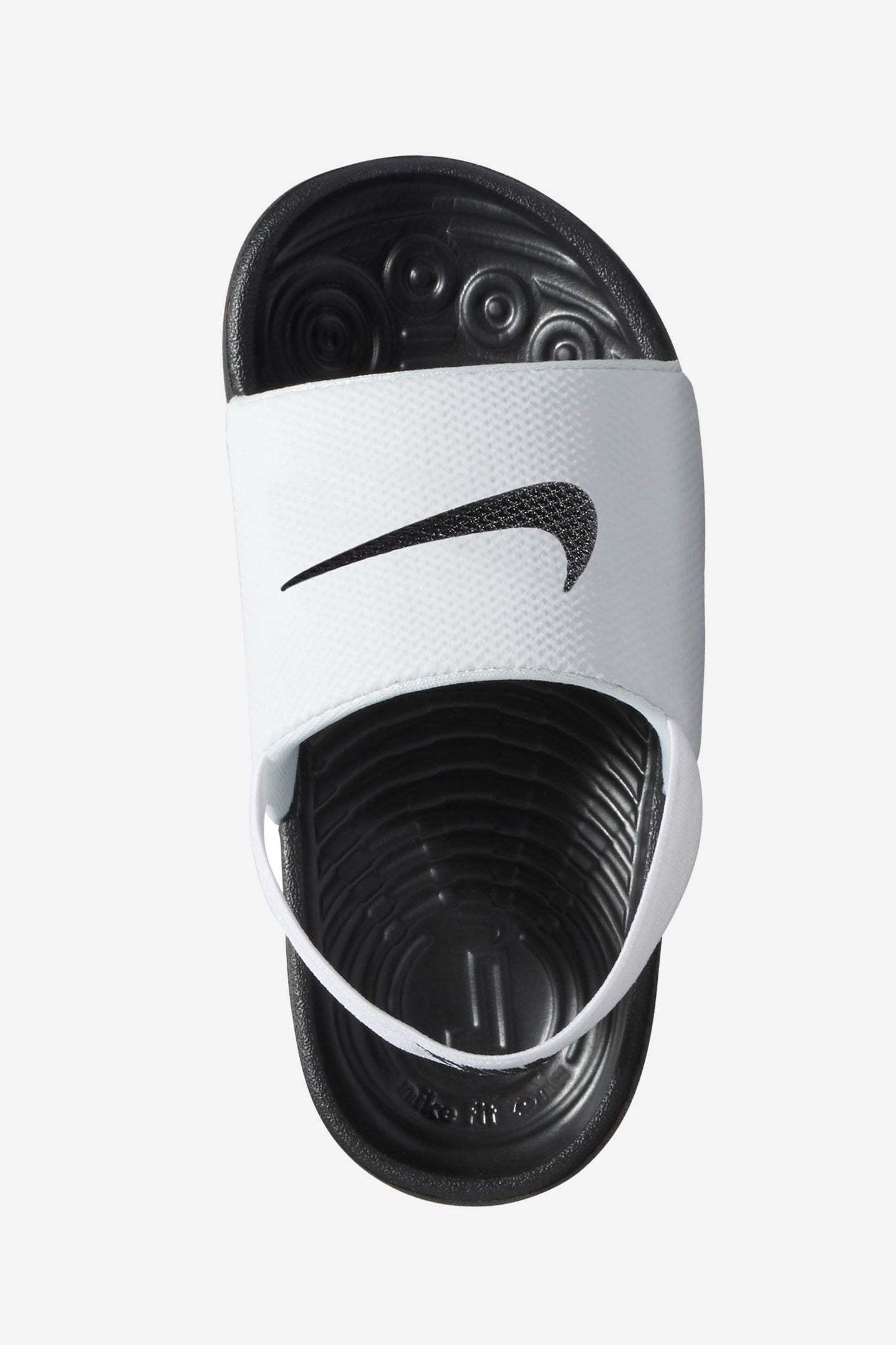 Kawa baby sandals - White + Black