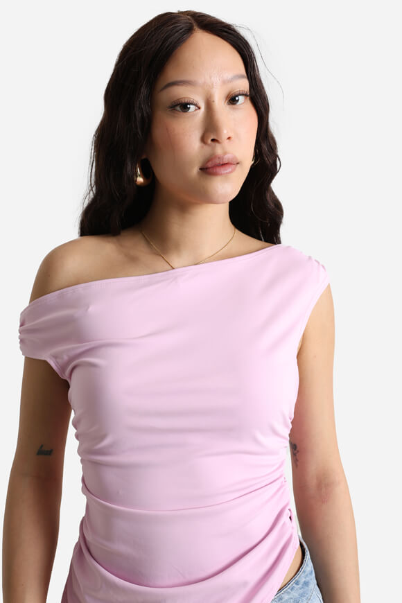 One Shoulder Top - Rosa