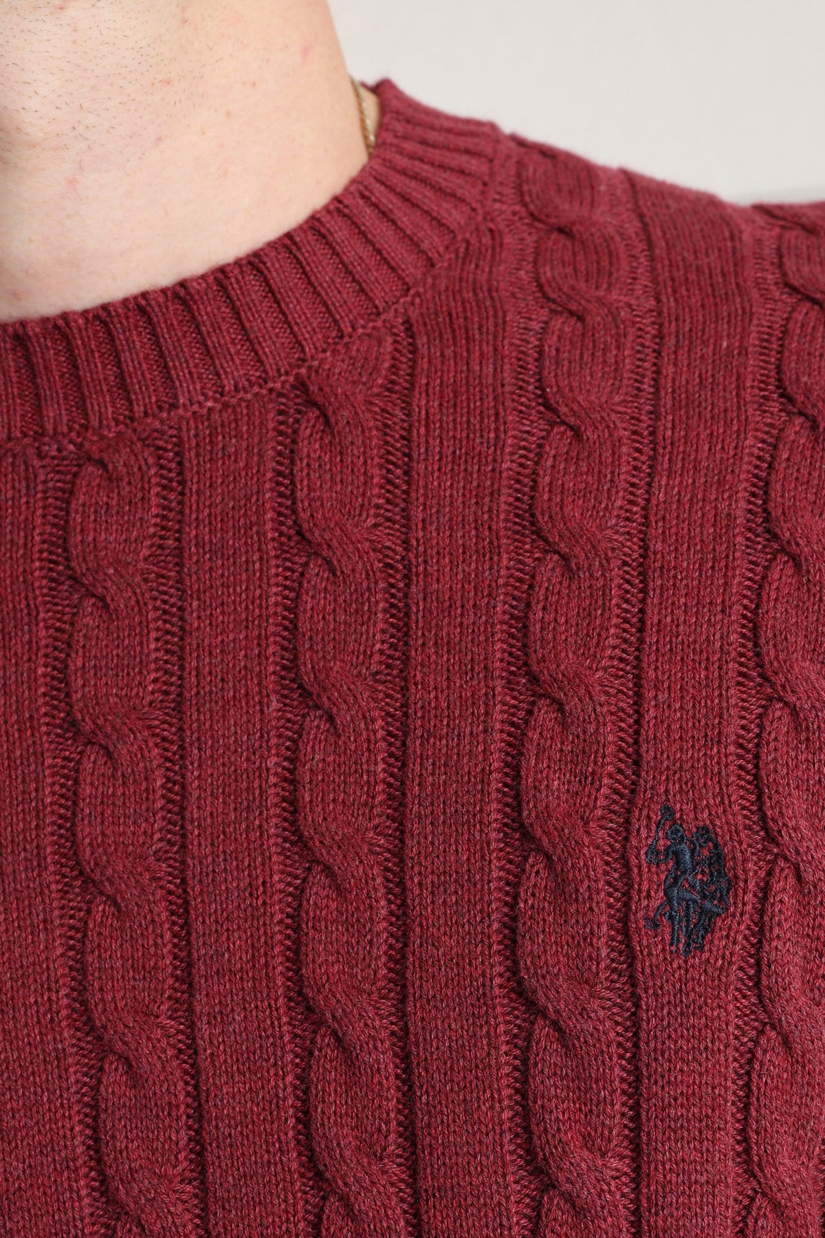 Bert Strickpullover - Red