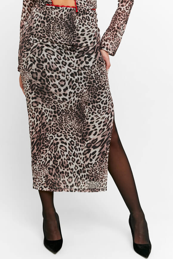 Mesh midi skirt - Leo