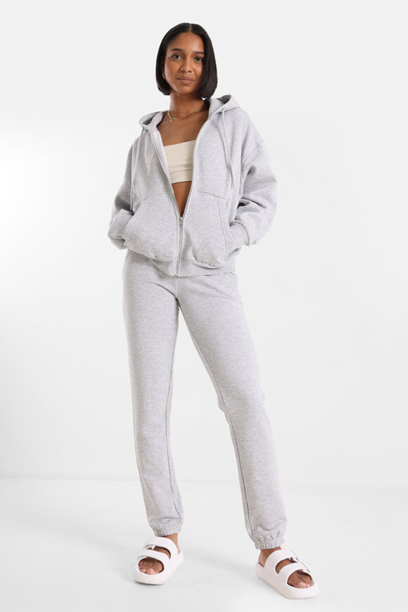 Sweat à capuche - Gris chiné