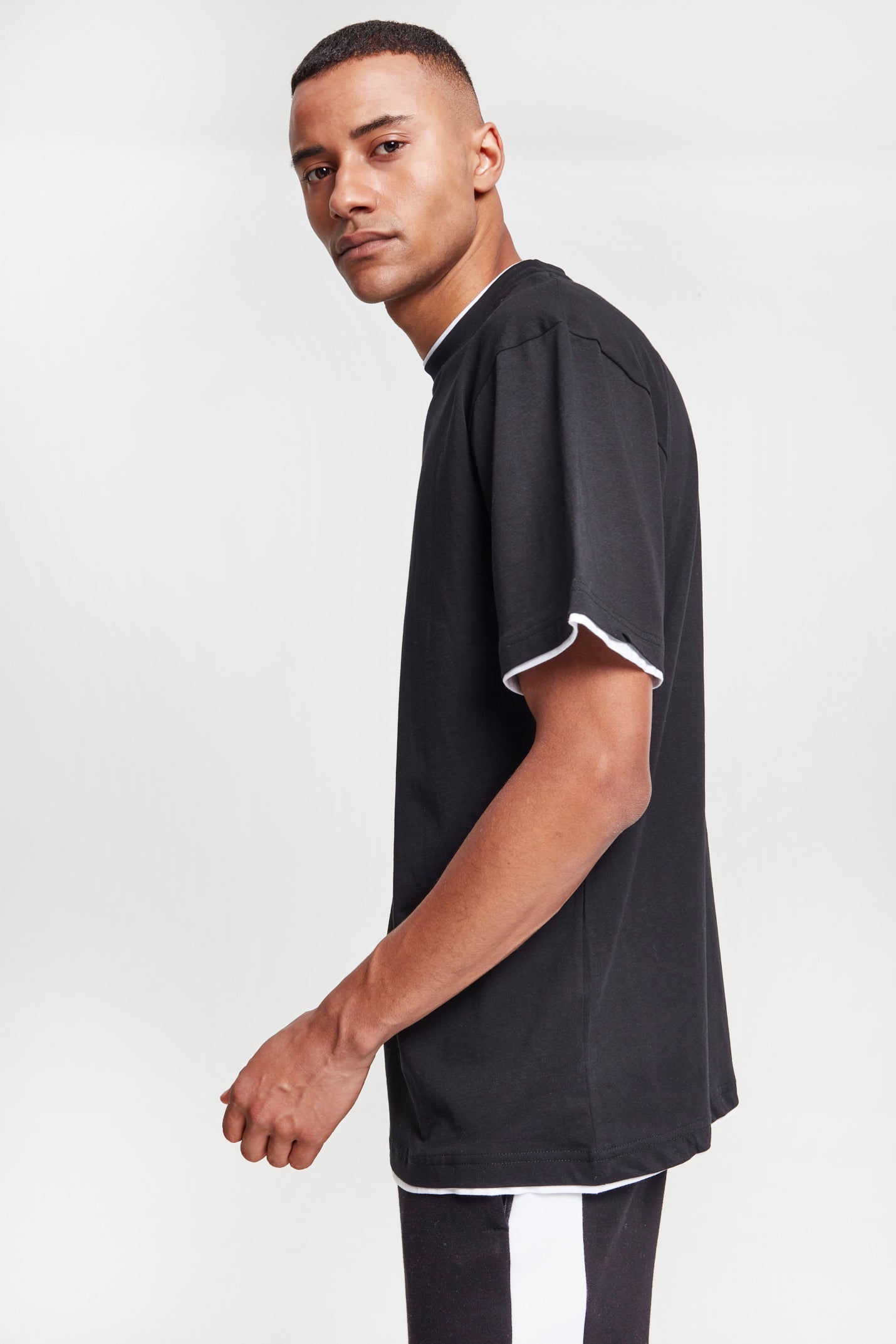 T-Shirt - Schwarz + Weiss