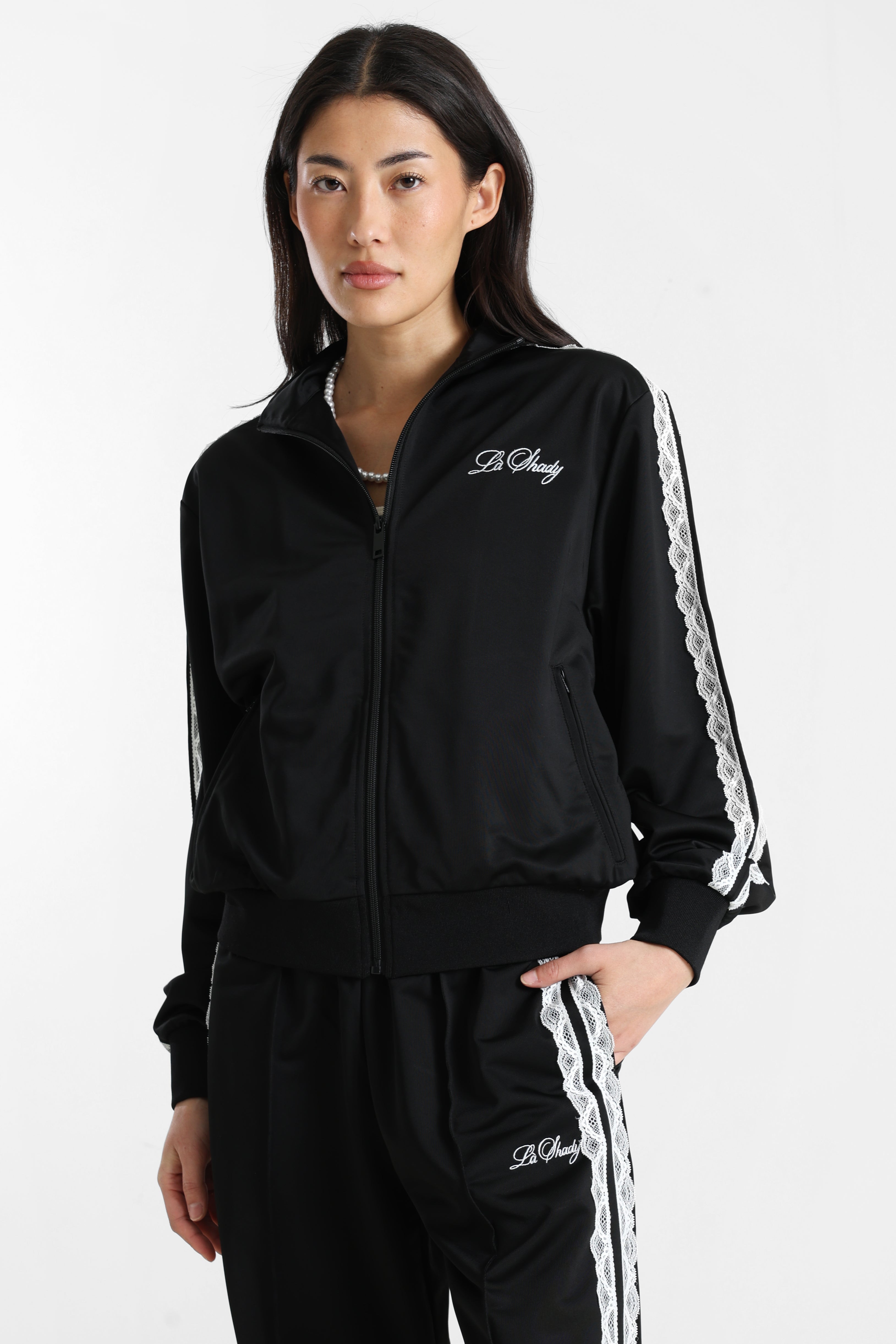 Trainingsjacke - Schwarz